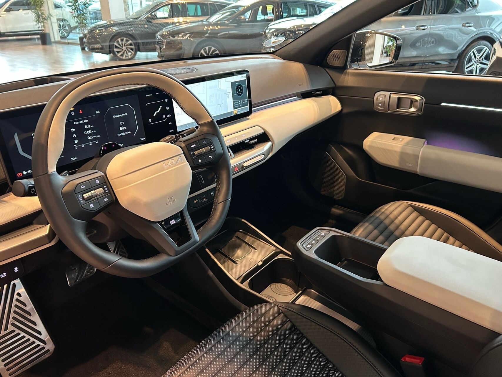 Hvid Kia EV4 fra 2026
