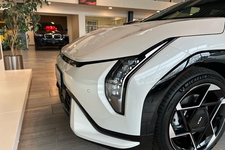 Hvid Kia EV4 fra 2026