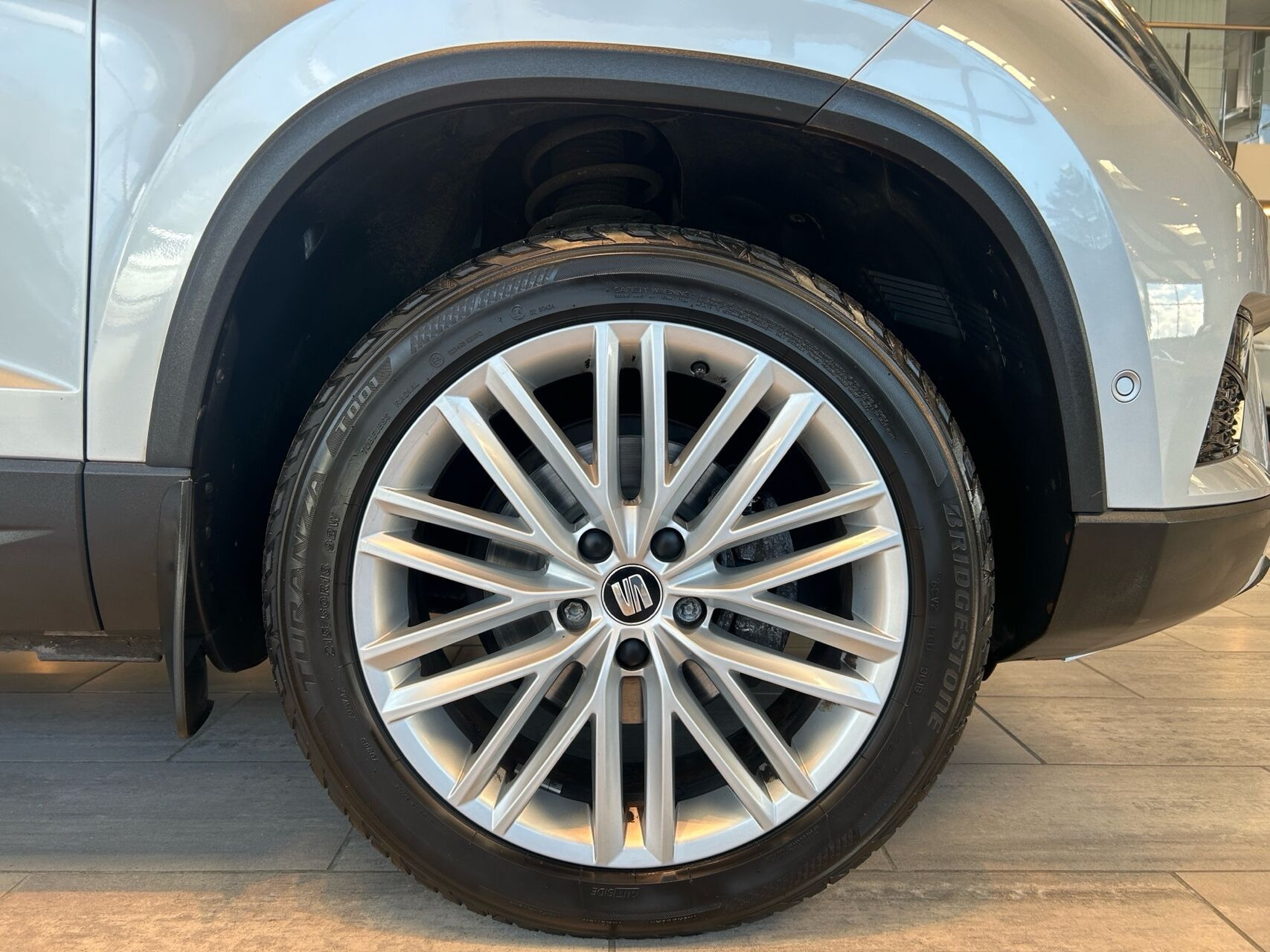Sølv Seat Ateca fra 2019