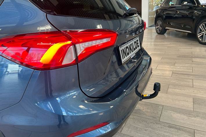 Blå Ford Focus fra 2020