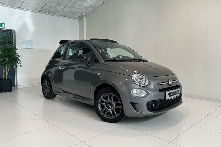 Sort Fiat 500C fra 2021