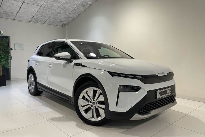 Hvid Skoda Elroq fra 2025