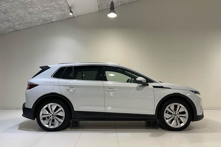 Hvid Skoda Elroq fra 2025