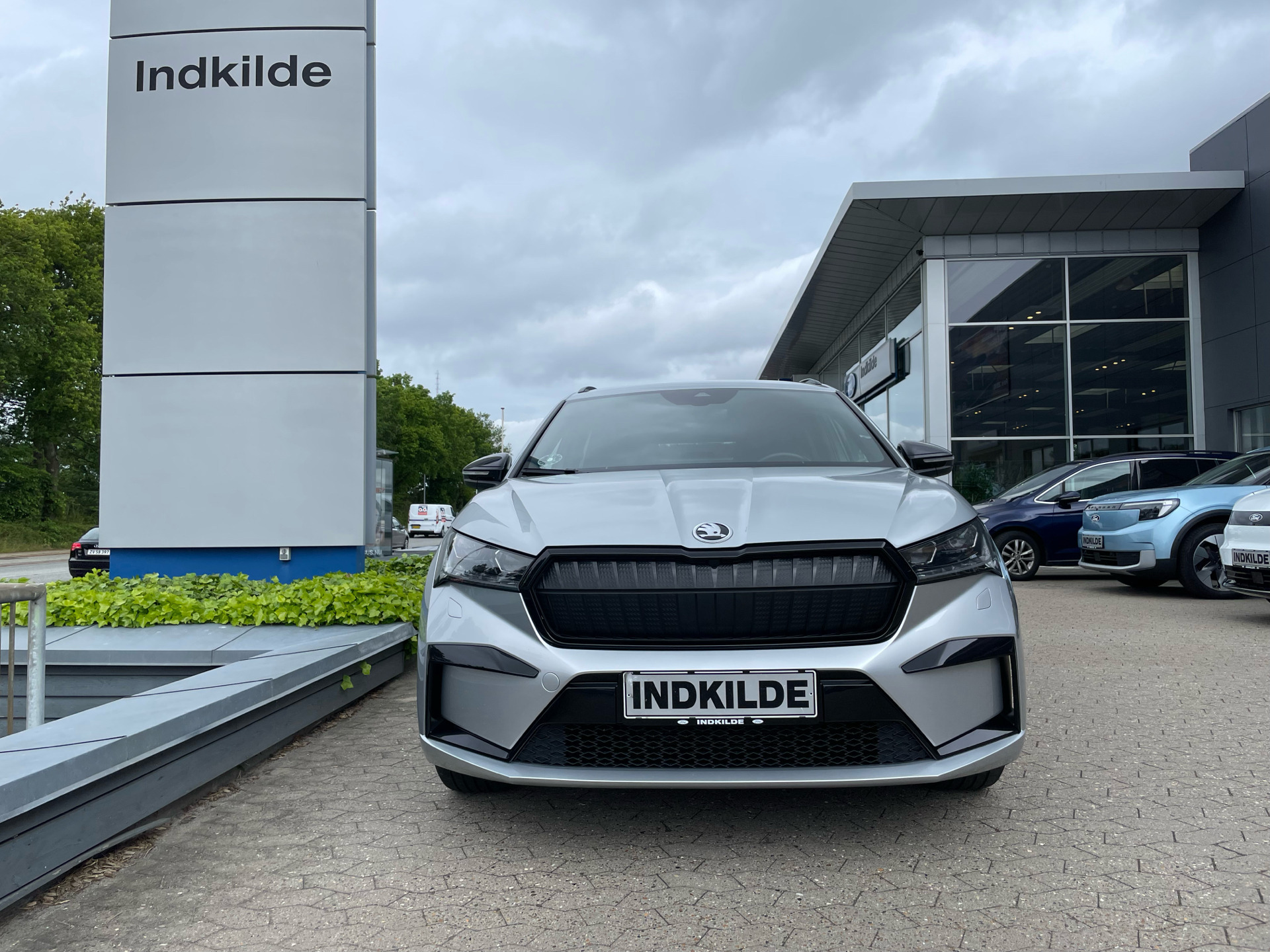 Sølv Skoda Enyaq iV fra 2021