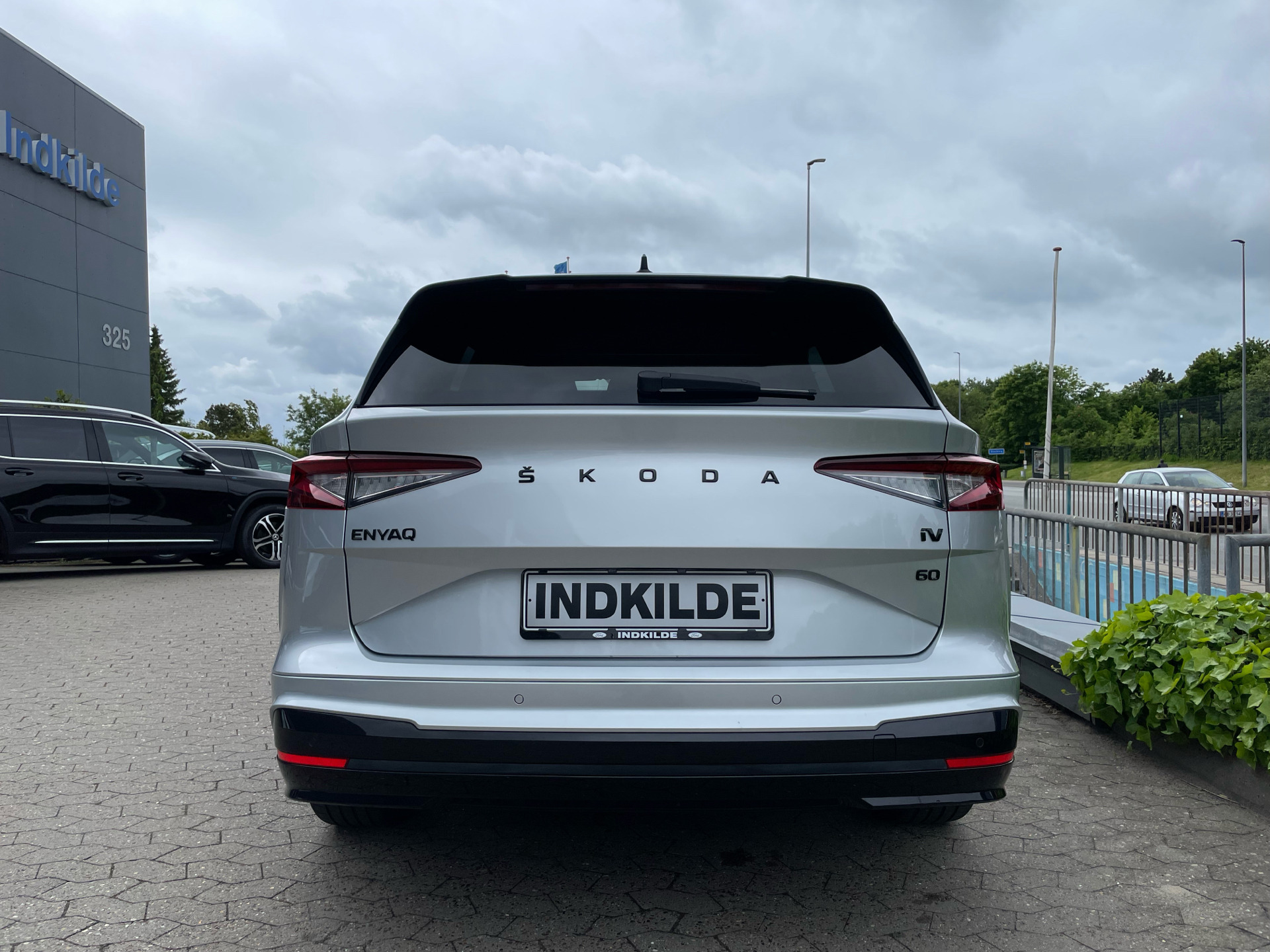 Sølv Skoda Enyaq iV fra 2021
