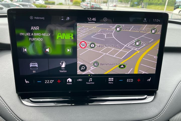 Sølv Skoda Enyaq iV fra 2021