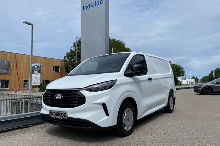 Hvid Ford Transit Custom fra 2024