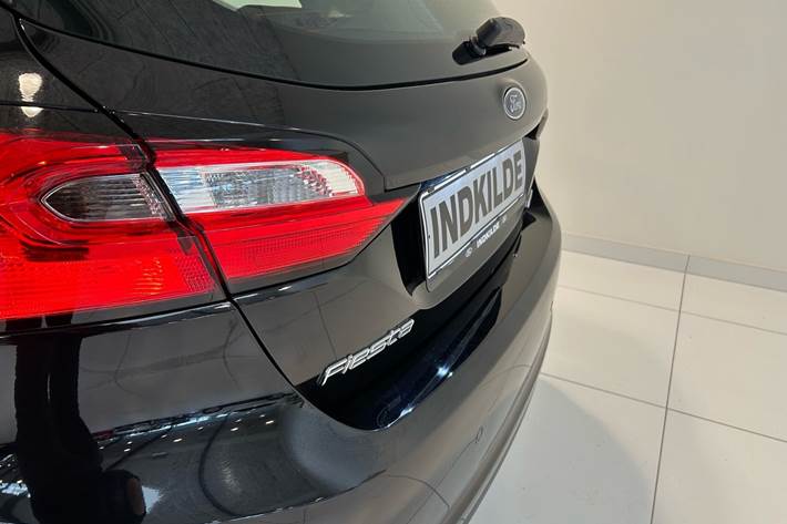 Sort Ford Fiesta fra 2023