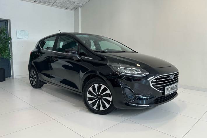 Sort Ford Fiesta fra 2023