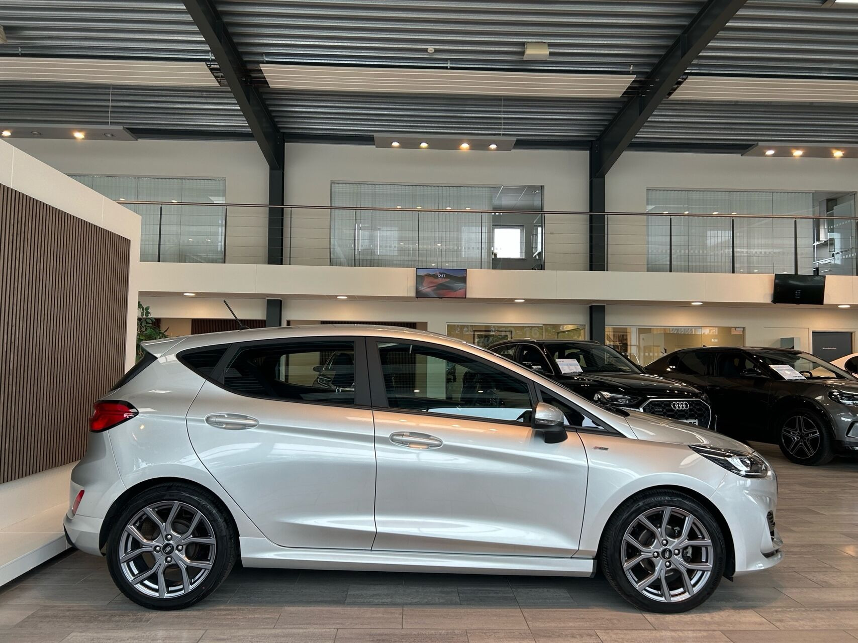 Sølv Ford Fiesta fra 2022