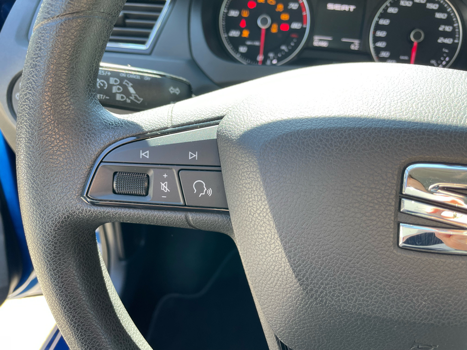 Blå Seat Toledo fra 2018