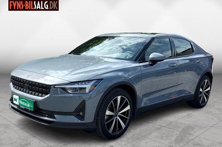 Blå Polestar 2 fra 2023