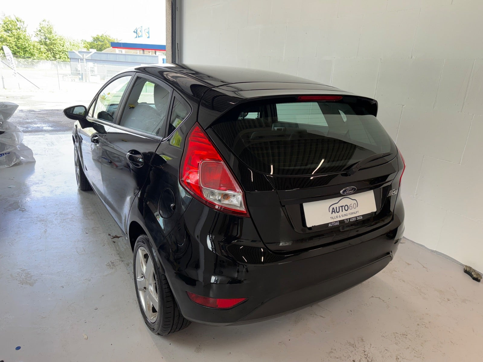 Sort Ford Fiesta fra 2016