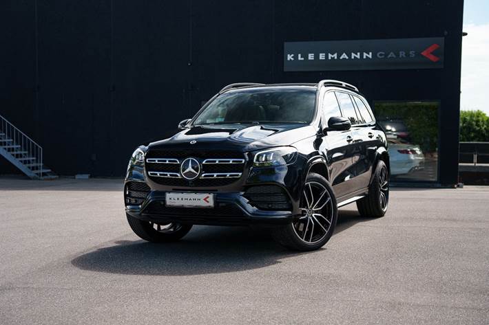 Sort Mercedes GLS400 d fra 2020
