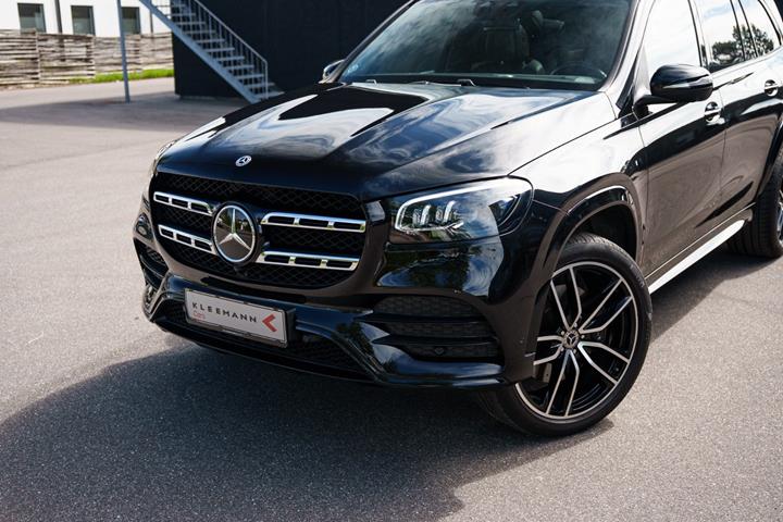 Sort Mercedes GLS400 d fra 2020