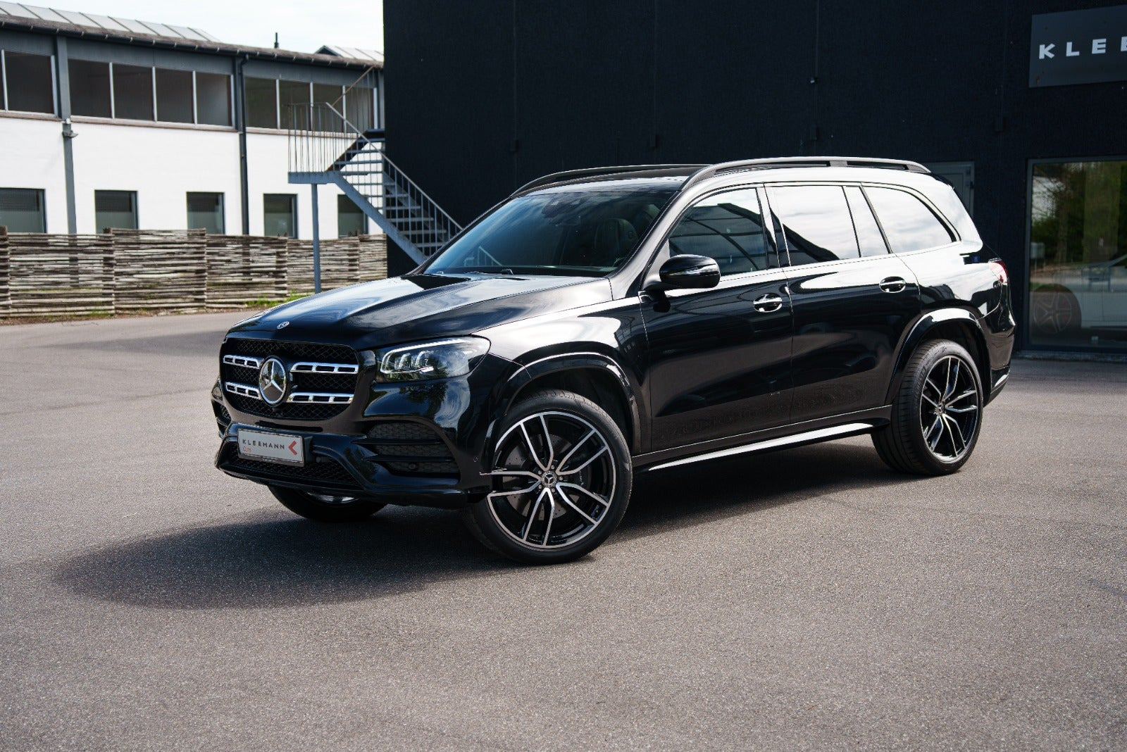 Sort Mercedes GLS400 d fra 2020