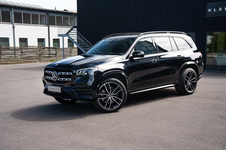 Sort Mercedes GLS400 d fra 2020