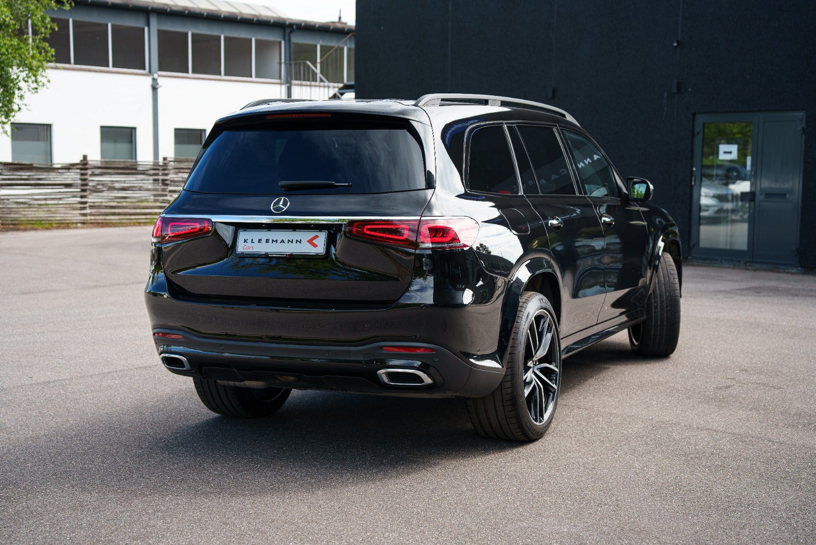 Sort Mercedes GLS400 d fra 2020