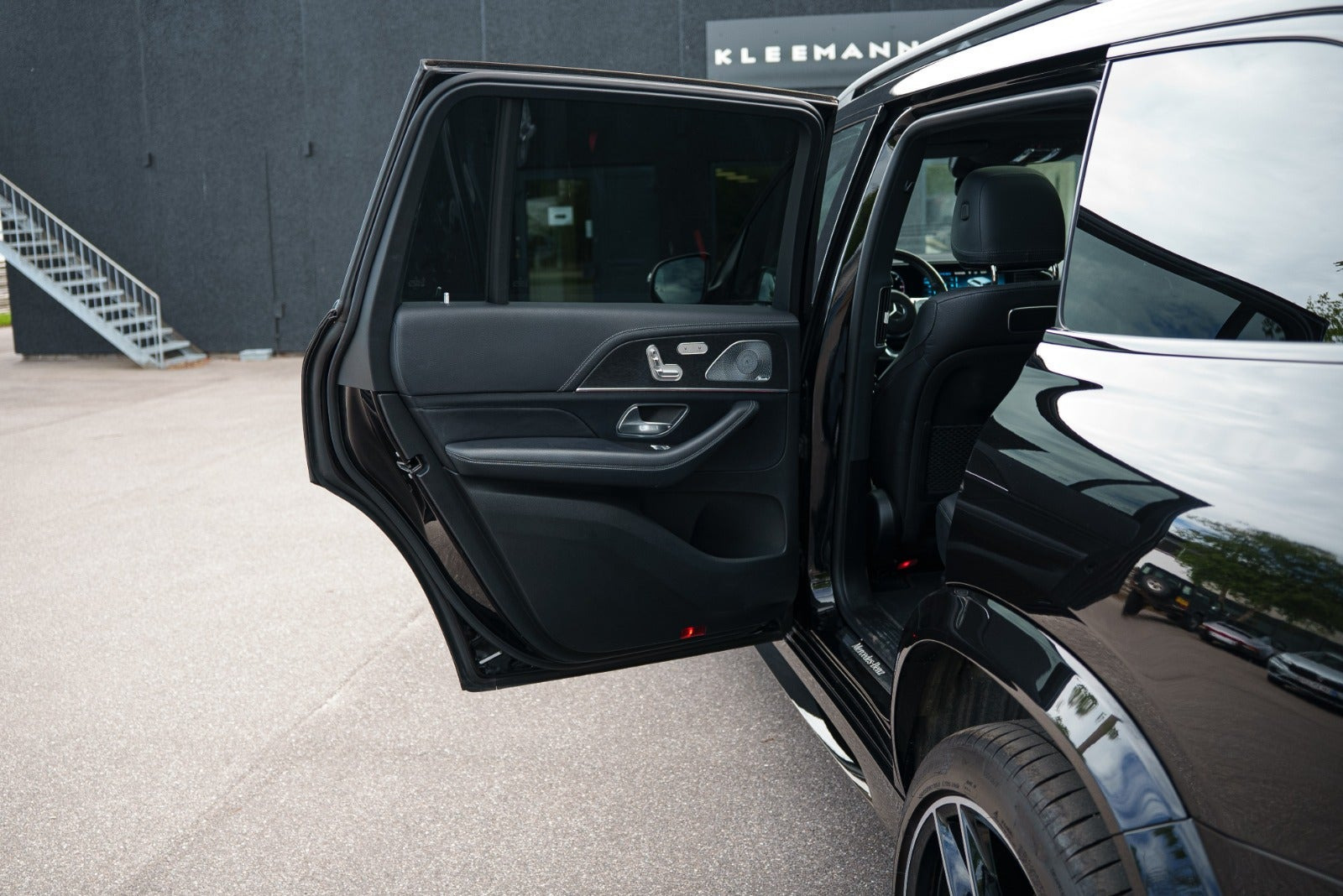 Sort Mercedes GLS400 d fra 2020