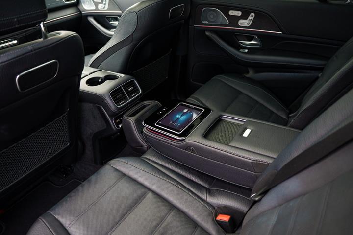 Sort Mercedes GLS400 d fra 2020