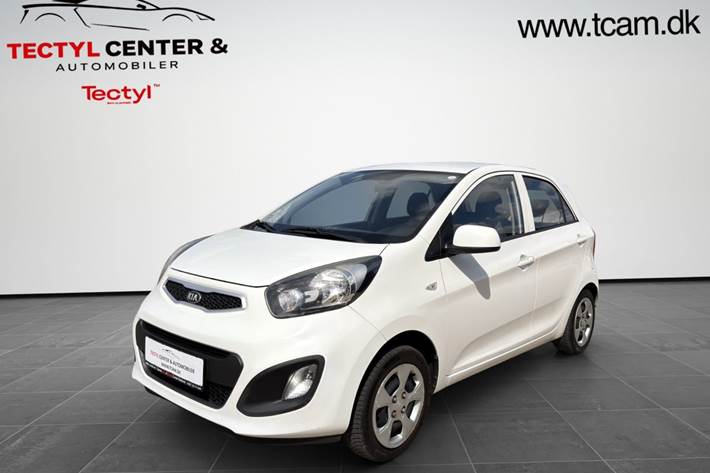 Hvid Kia Picanto fra 2013