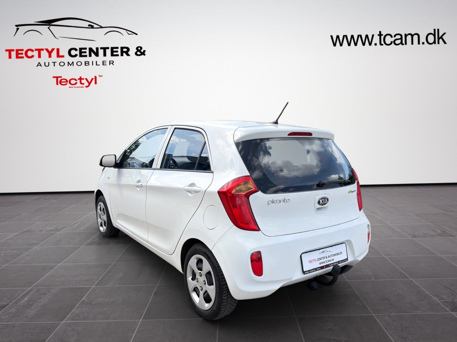 Hvid Kia Picanto fra 2013
