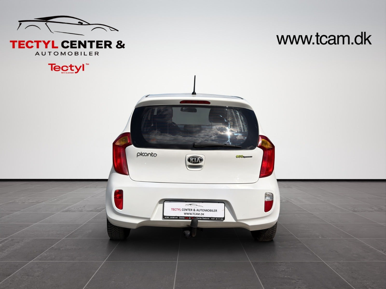 Hvid Kia Picanto fra 2013