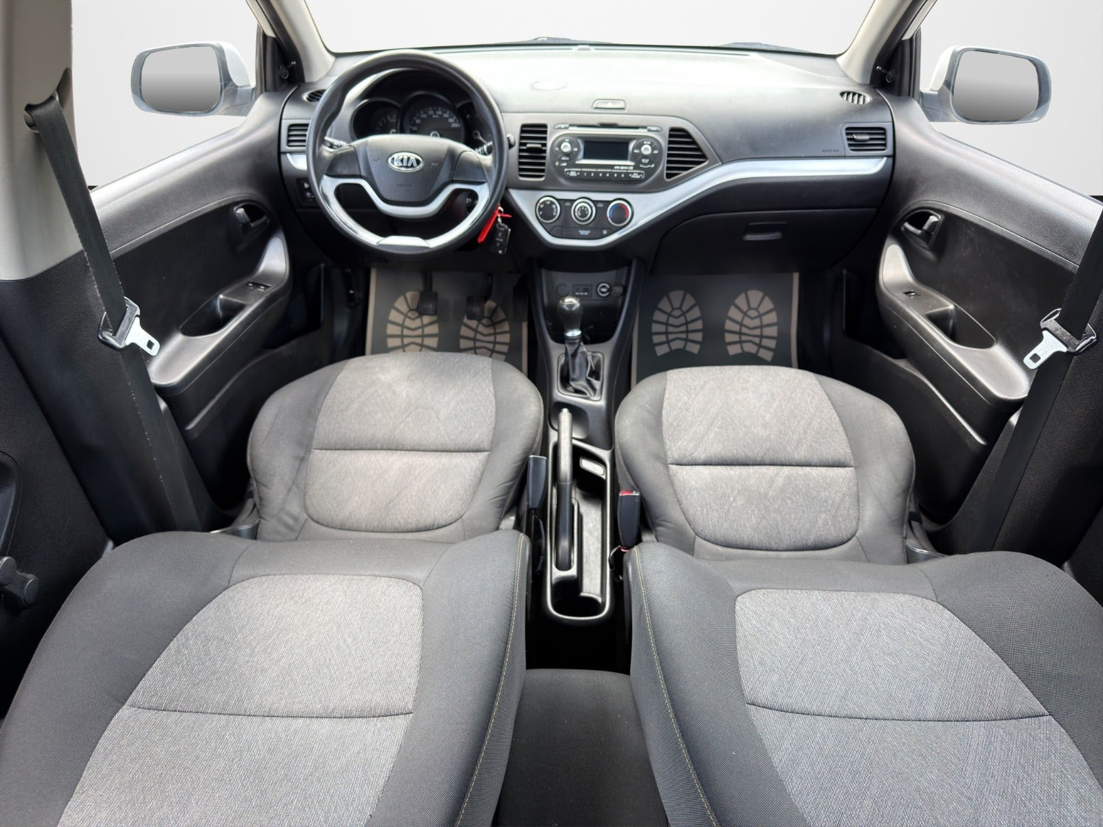 Hvid Kia Picanto fra 2013