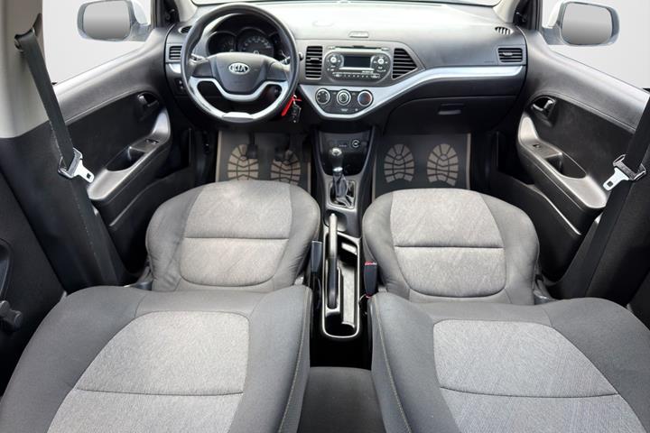 Hvid Kia Picanto fra 2013