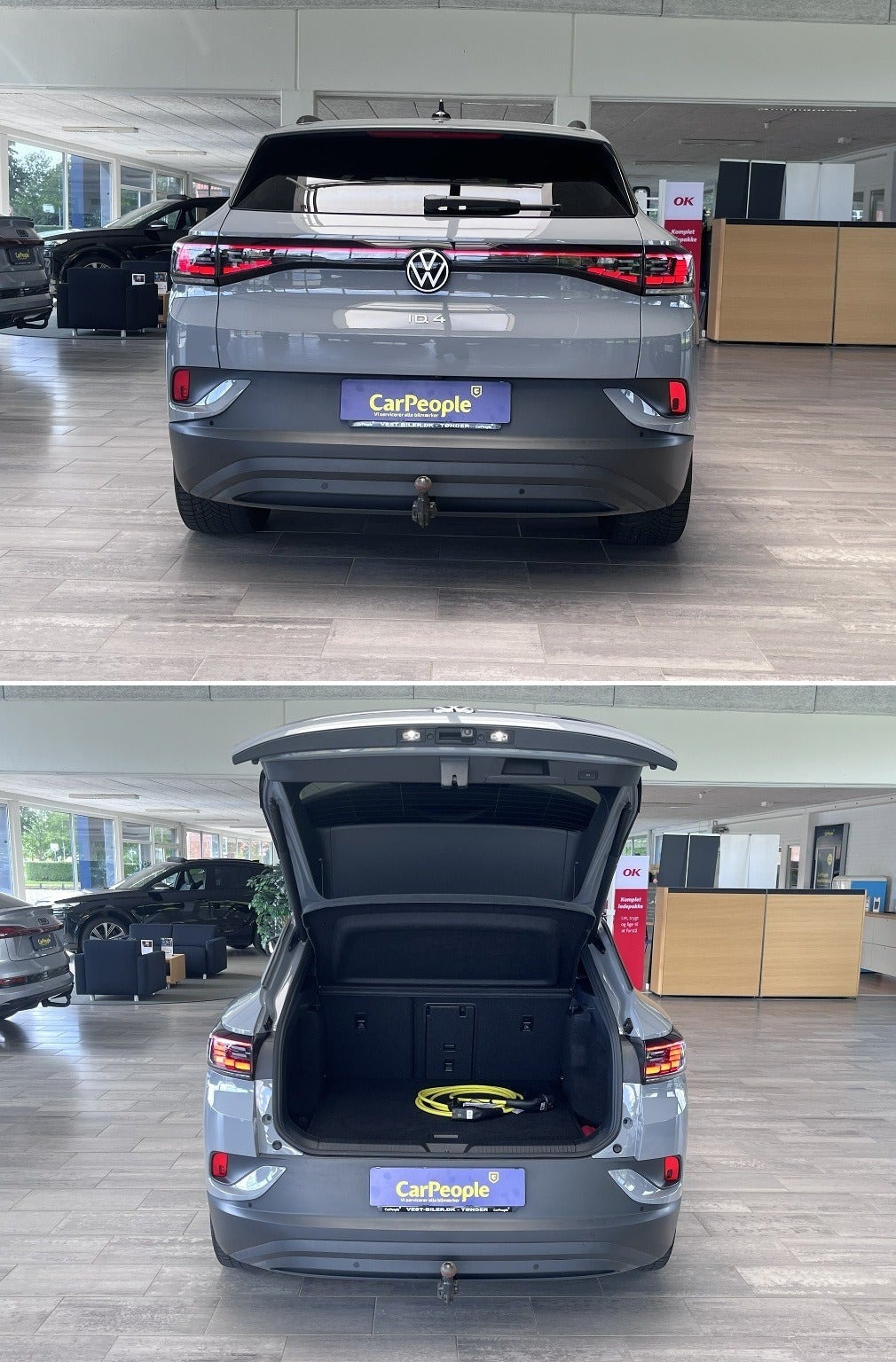 Grå VW ID.4 fra 2024