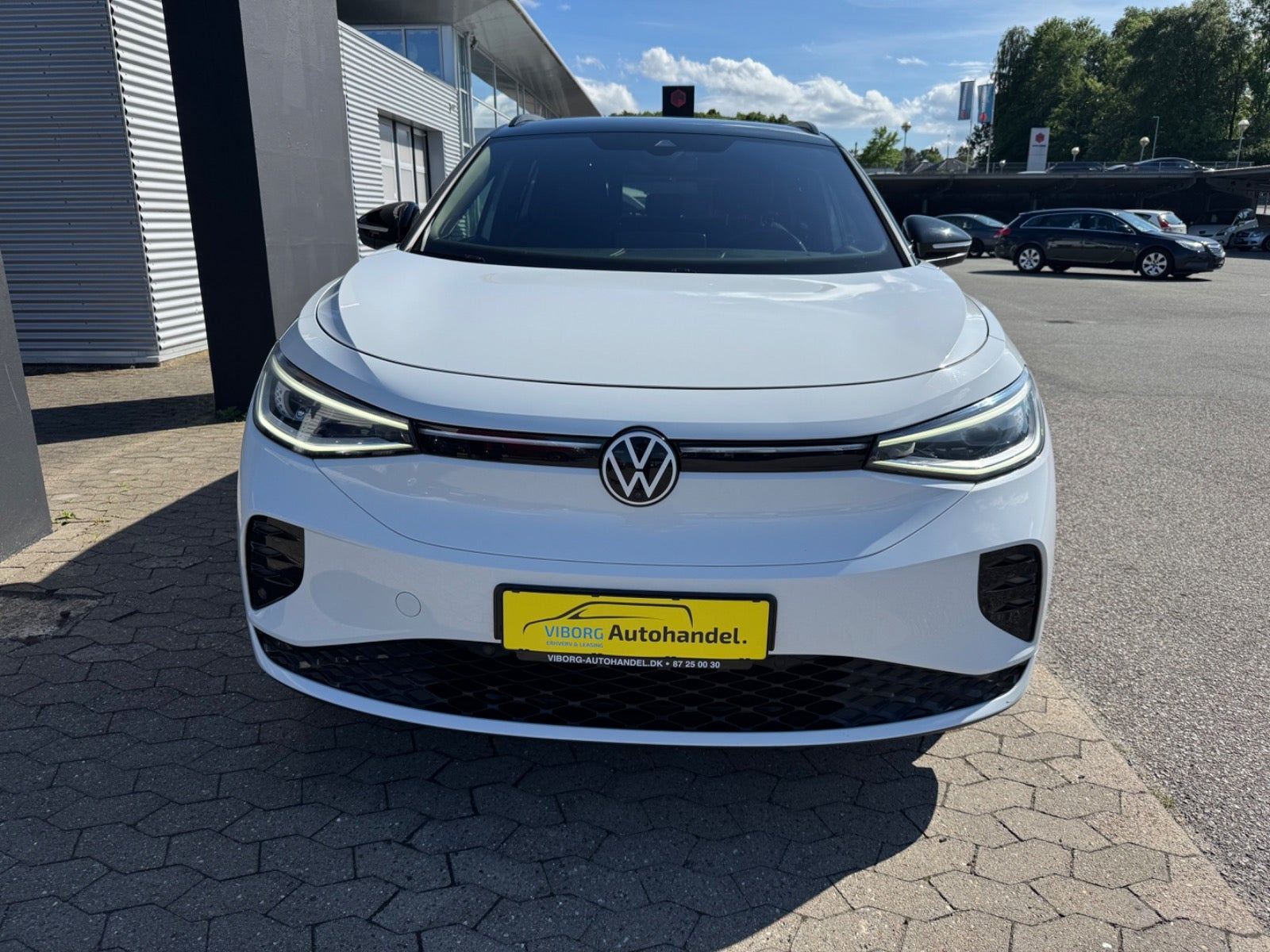 Hvid VW ID.4 fra 2023