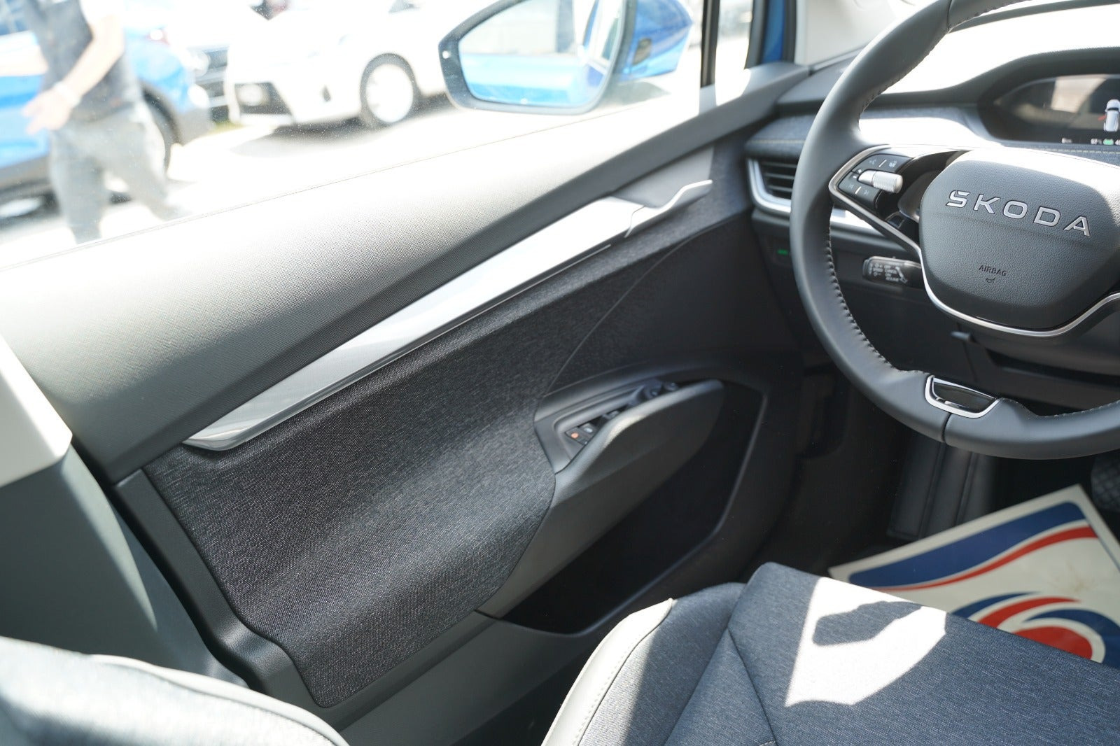 Blå Skoda Elroq fra 2026