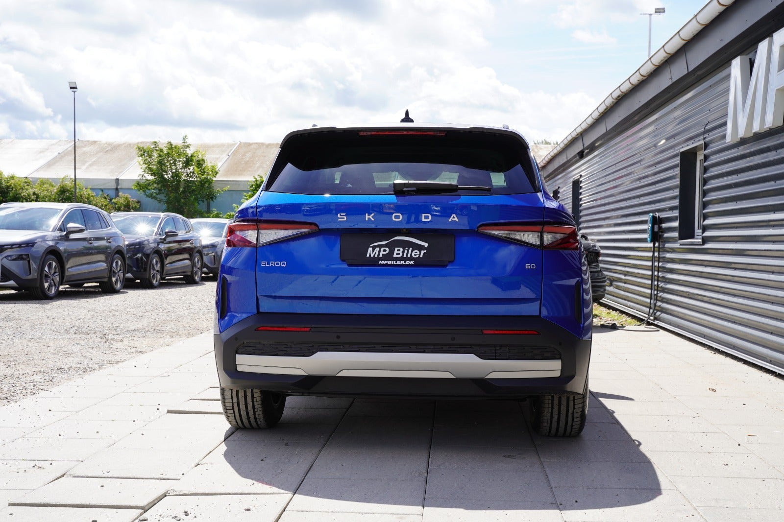 Blå Skoda Elroq fra 2026