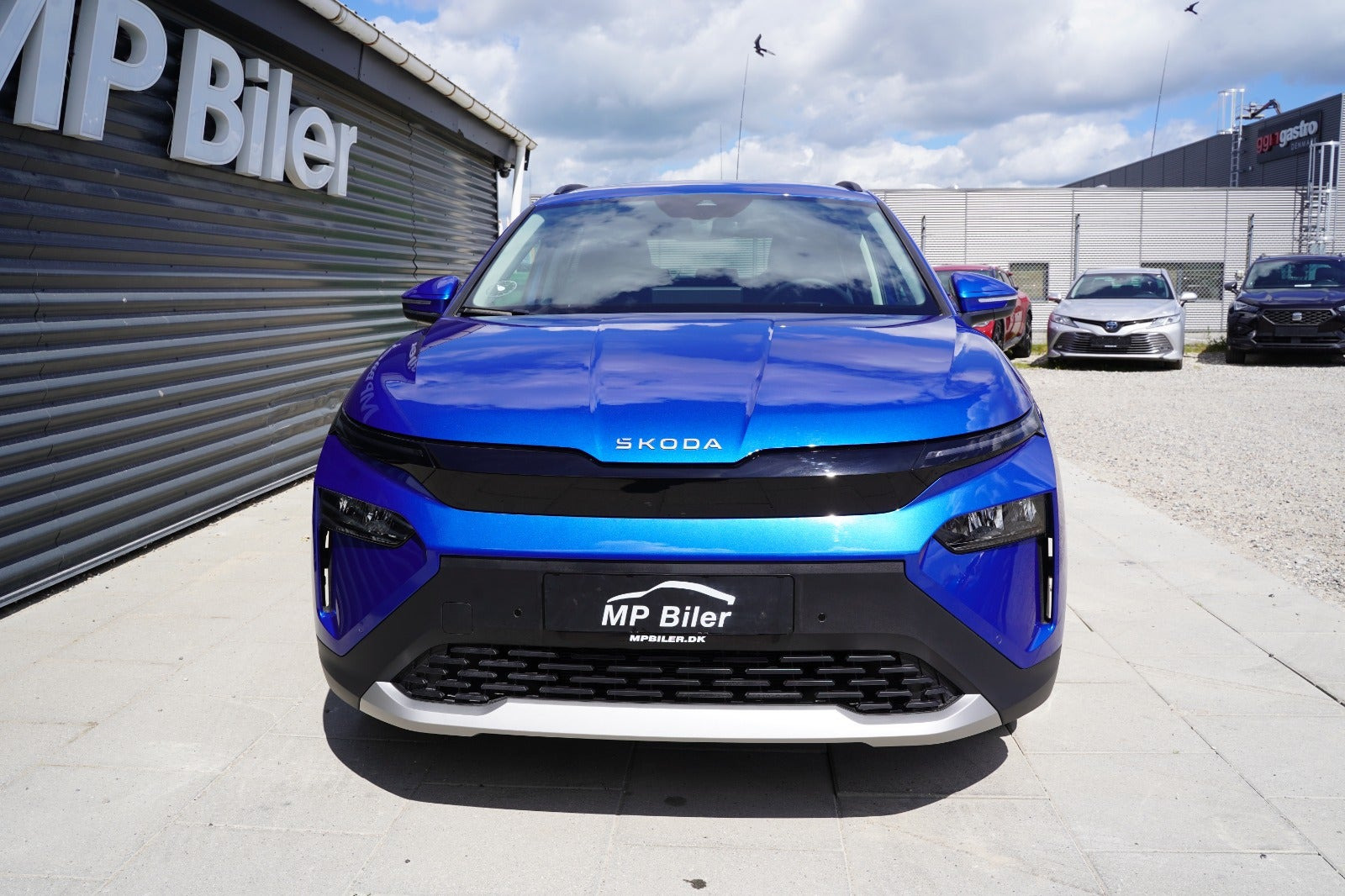 Blå Skoda Elroq fra 2026