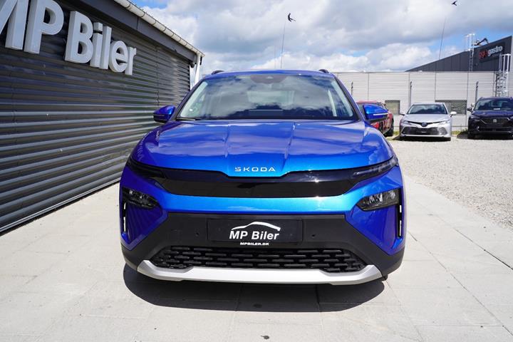 Blå Skoda Elroq fra 2026