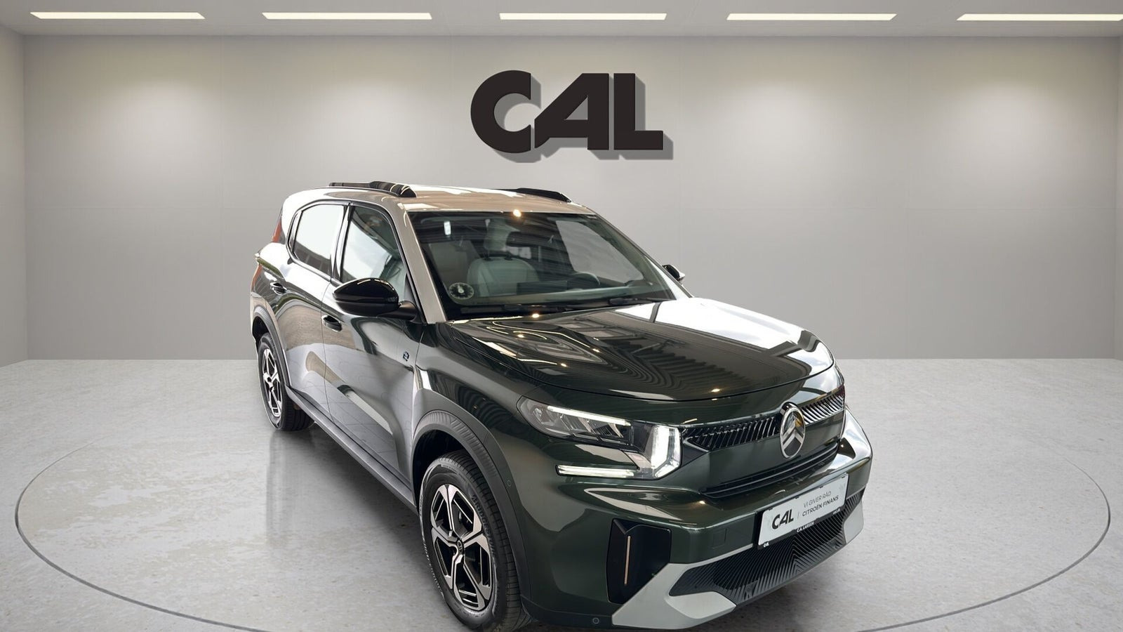 Grøn Citroën e-C3 Aircross fra 2025