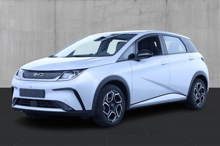 Hvid BYD Dolphin fra 2023