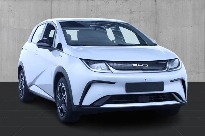 Hvid BYD Dolphin fra 2023
