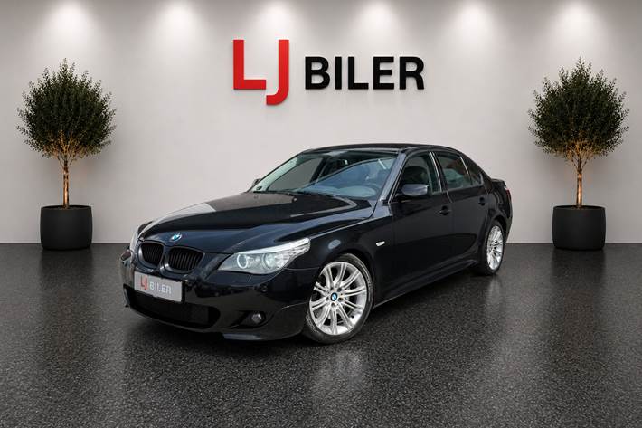 Sort BMW 535d fra 2007