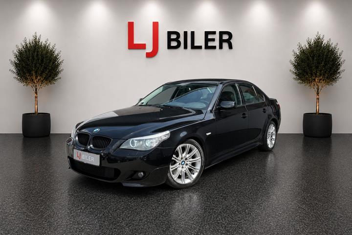 Sort BMW 535d fra 2007
