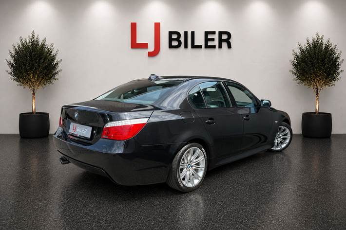 Sort BMW 535d fra 2007