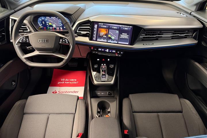 Sort Audi Q4 e-tron fra 2026