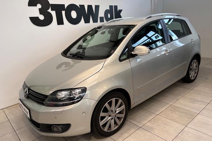 Sølv VW Golf Plus fra 2010