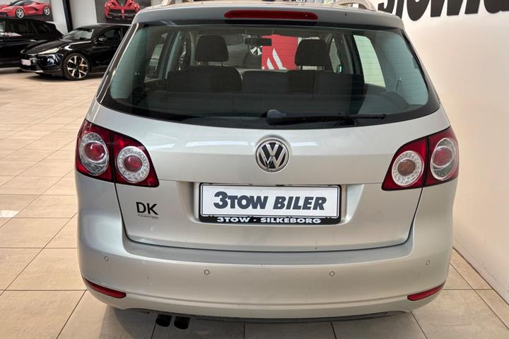 Sølv VW Golf Plus fra 2010