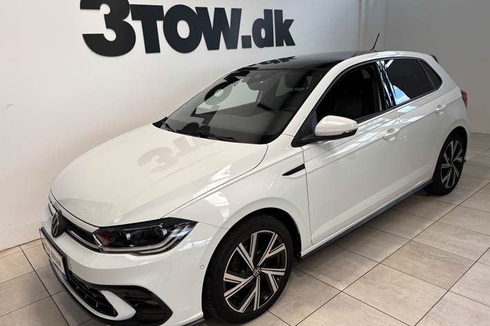 Hvid VW Polo fra 2022