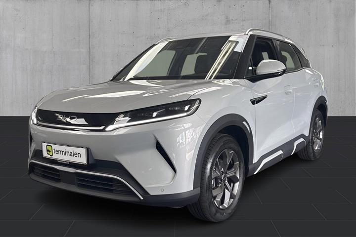 Sølv BYD Atto 2 fra 2025 set udefra