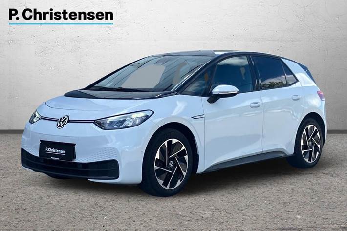 Hvid VW ID.3 fra 2022