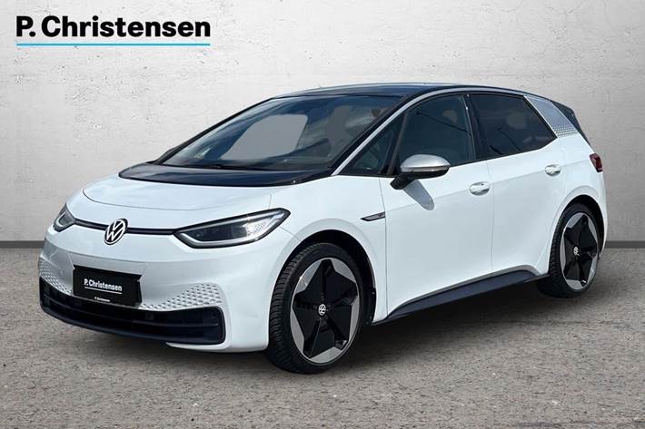 Hvid VW ID.3 fra 2020