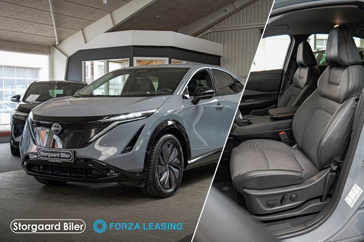 Grå Nissan Ariya fra 2022
