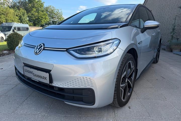 Sølv VW ID.3 fra 2022